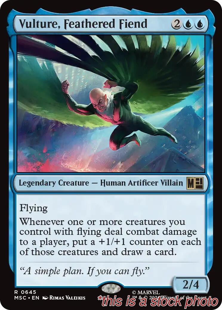 Vulture, Feathered Fiend [MSC - 645] NM