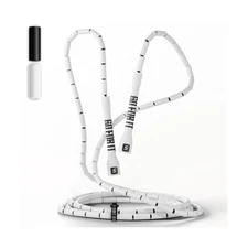 Sportbit Elite Beaded Jump Rope - Adjustable Speed Rope for Fitness... Fast Ship