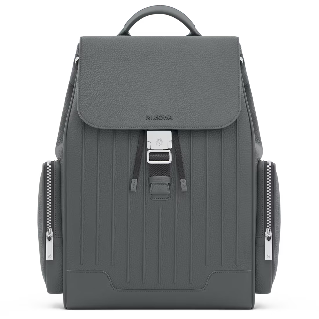 RIMOWA NEVER STILL Leather Backpack (2026), Large - Grey (No Tags