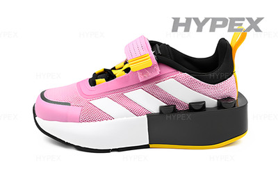 LEGO x adidas Tech Runner EL Little Kid 'Bliss Orchid' Kids HP5880 New Size