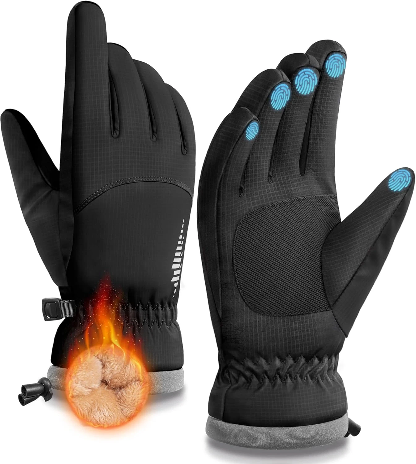 Winter Waterproof Warm Gloves Touchscreen Ski Snow Windproof Thermal