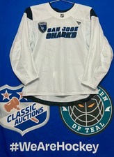 San Jose Sharks Team Issued San Jose Earthquakes Jersey