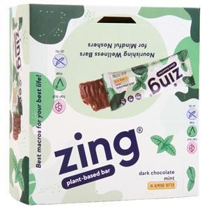 Zing Vitality Bar Dark Chocolate Mint 12 bars