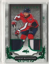 2018-19 Artifacts Hockey Evgeny Kuznetsov Emerald Dual Patch /65