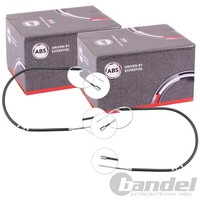 2X A.B.S. Handbremsseile Hinten Passend FüR Skoda Octavia Trommelbremse Links+Re
