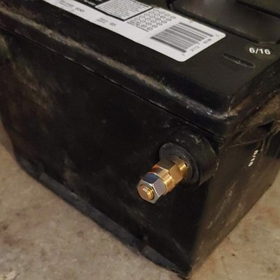 Side Post Battery Terminal 3/8 16 Bolts Side Battery Post Adapter Replacement