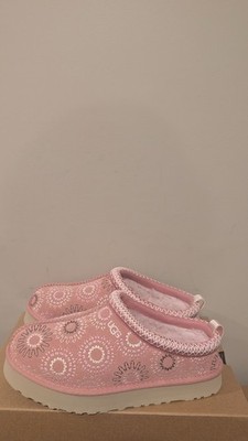 Ugg Australia Kids Tazz  Sun Stitch Slippers Size 4 NIB