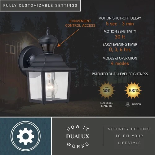 Vaxcel Lighting T0732 Bedford 10" Tall Outdoor Wall Sconce - White - Picture 12 of 12