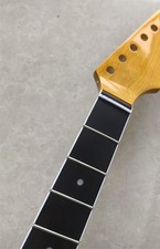 27 inch Maple Rosewood Fretboard 22 Fret Baritone guitar Neck gloss yellow
