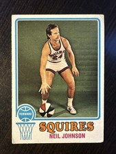1973-74 TOPPS #188 NEIL JOHNSON VIRGINIA SQUIRES VG-EX *Hot Corner Vintage*