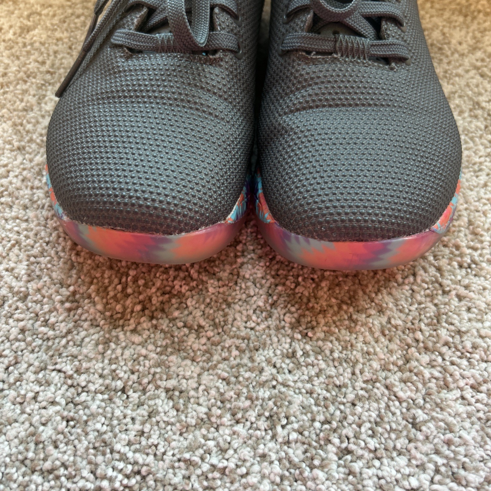 Nobull Gray PatchWork Rainbow SuperFabric Trainer… - image 3