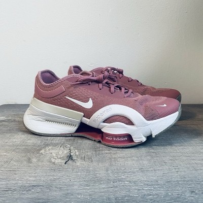 Nike Air Zoom Sneakers, Desert Berry White, Women s Size 8