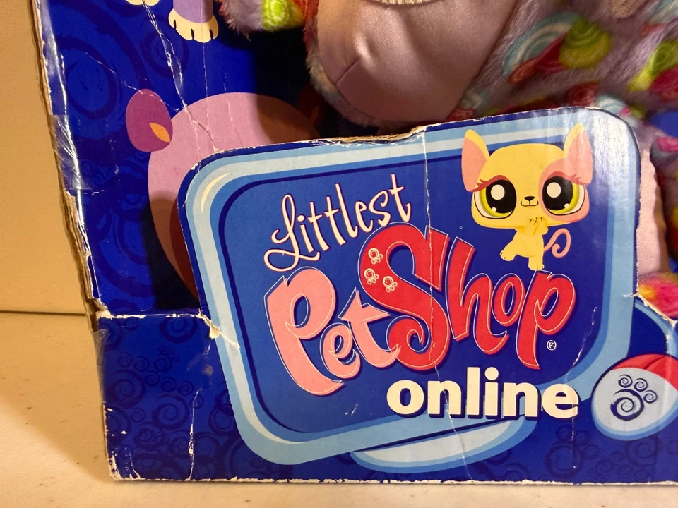 Juguete de peluche Littlest Pet Shop LPSO Happiest Monkey nuevo 2008 Foto 2 de 4