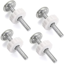 Ownmy M10 10Mm/0.39 Gate Adapters 4Pcs Gate Threaded Spindle Rod Accessory