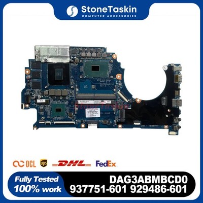 937751/929486-601 For HP Omen 15-CE  MB I5-7300HQ I7-7700HQ GTX1060 DAG3ABMBCD0