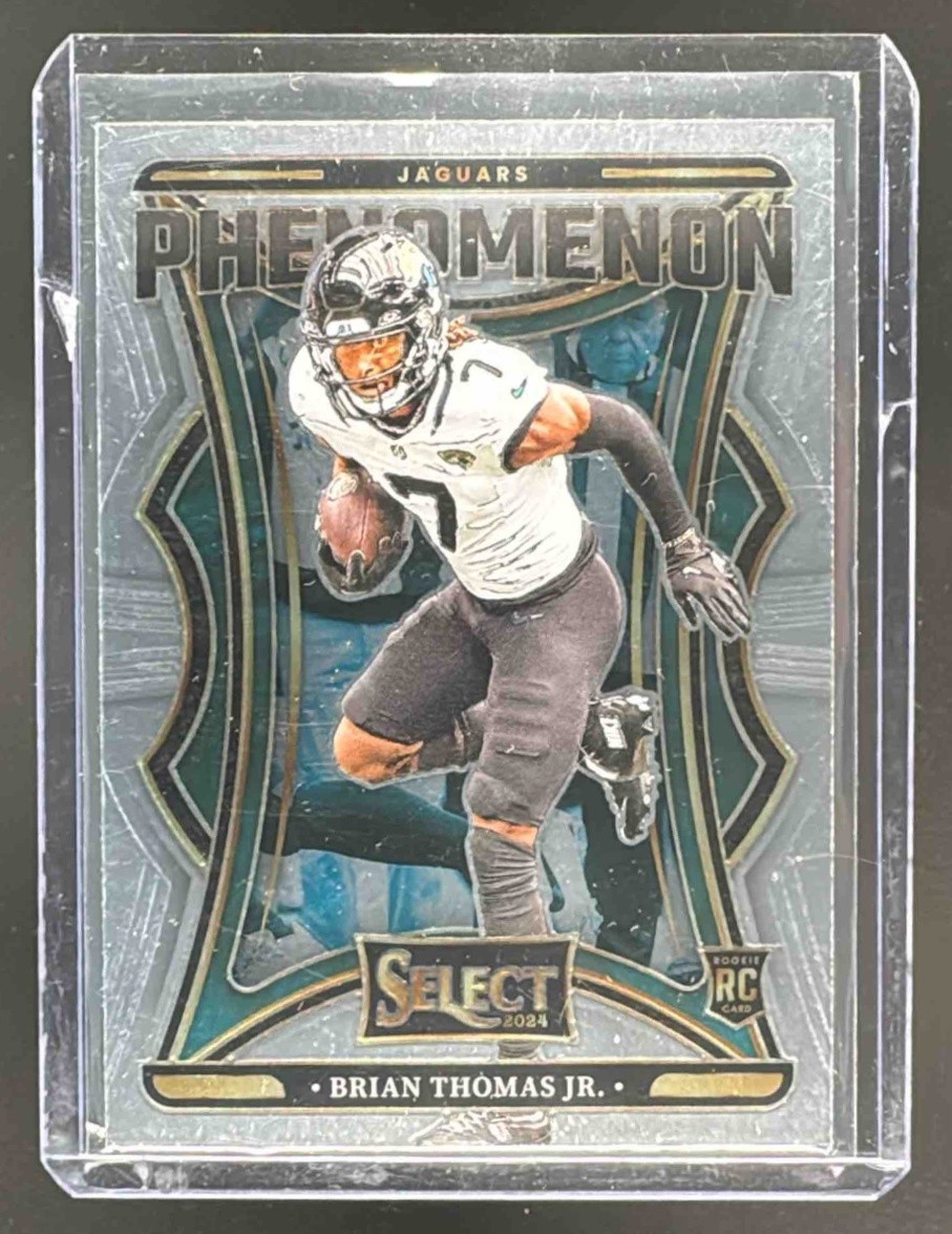 EL.160 Brian Thomas Jr 2024 Panini Select #11 Phenomenon Rookie RC