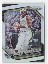 2025 Panini Prizm WNBA #96 Myisha Hines-Allen Silver Prizms