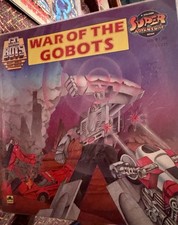GO-BOTS Full Color STORY BOOK WAR Of The GOBOTS A Golden Super Adventure Book