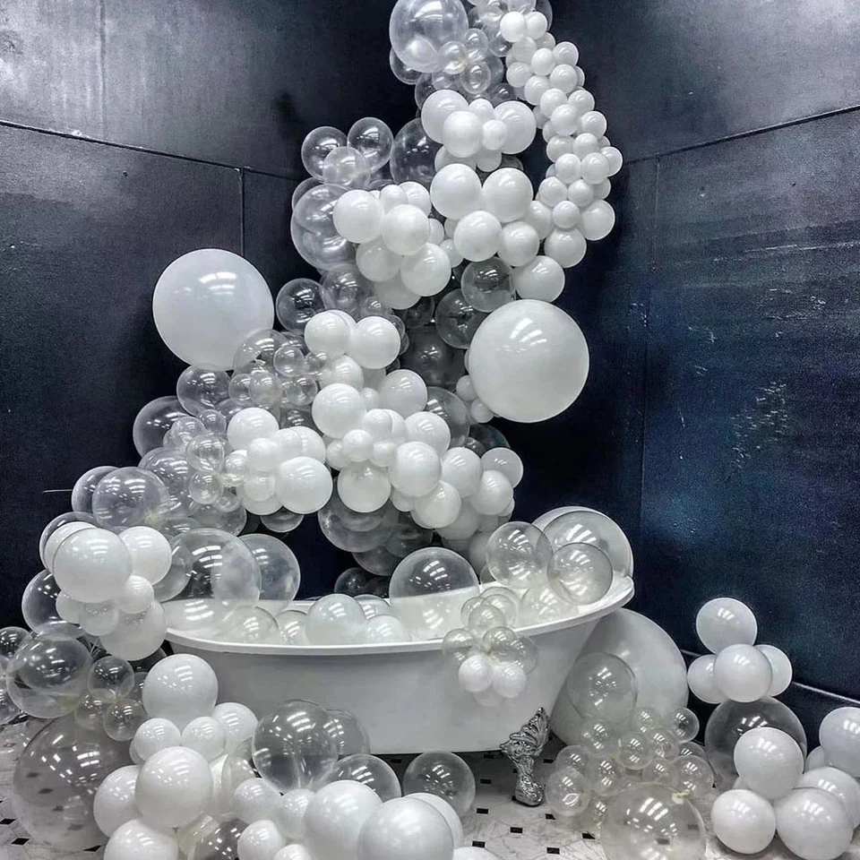 Все размеры прозрачные воздушные шары латекс воздушные шары гелий глобалы свадьбы вечеринки - Изображение 2 из 4