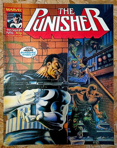 THE PUNISHER - MARVEL COMICS BUNDLE - 25 UK ISSUES 1989 - 1990 - Picture 4 of 24
