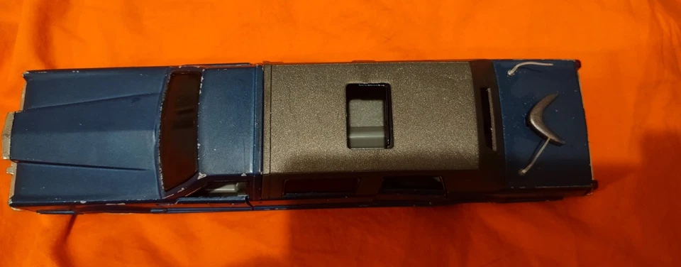 Majorette 1/32 Limousine Blue Die-cast . - Image 3 of 4