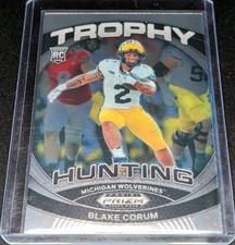 2024 Panini Prizm Draft Picks - Trophy Hunting Blake Corum #TH-BCM RC Wolverines