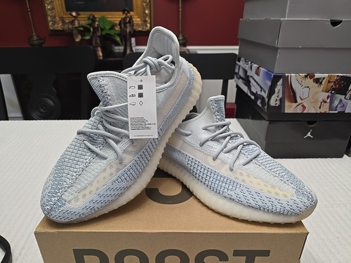 Adidas Yeezy Boost 350 V2 Cloud White Non-Reflective Size 12 Bran New Mens Shoes