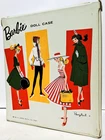 Barbie - Mattel - Doll Carrying Case - Accessory Box - White Vinyl - Vintage