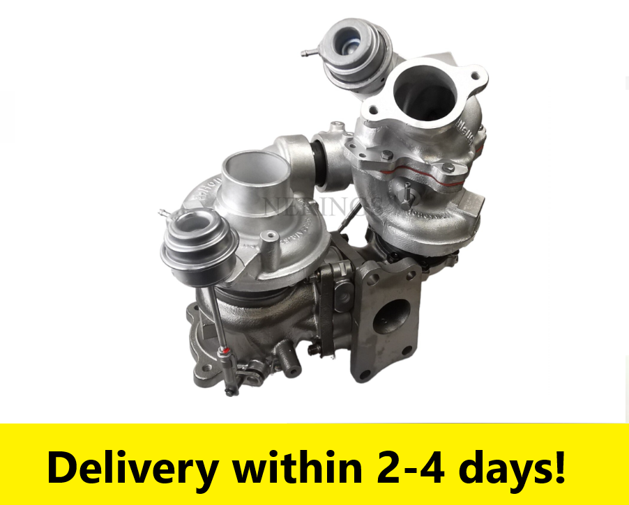 Turbocharger Mazda 3 / 6 / CX5 / 2.2TD Twin Turbo 810358 110KW