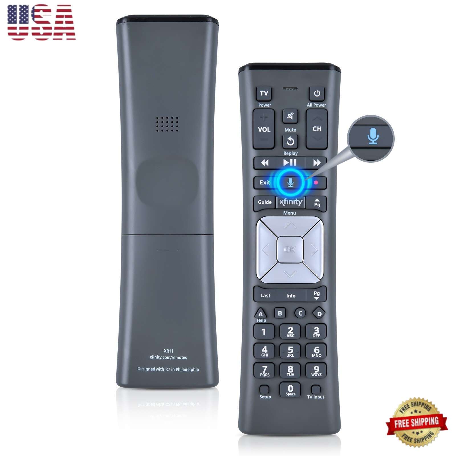 Control For Comcast Xfinity X1 Tv Set Top Box & Tv & Dvr