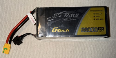 #ad #ad Tattu G Tech 6S 22000mAh 30C 22.2V Lipo Battery w XT90 S Plug For UAV New S6 $225.00