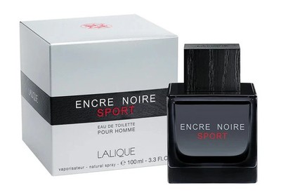 ENCRE NOIRE SPORT BY LALIGUE-EDT-SPRAY-3.3 OZ -100 ML-AUTHENTIC-MADE IN FRANCE