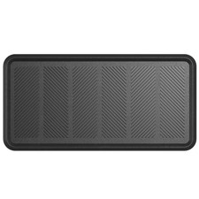 Easy clean, Waterproof Non-Slip Indoor/Outdoor Rubber Boot Tray, 16 in. x 32 in,