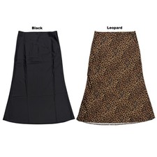 Express Women's Mid-Rise Lightweight Flattering Silhouette Satin Midi Skirt