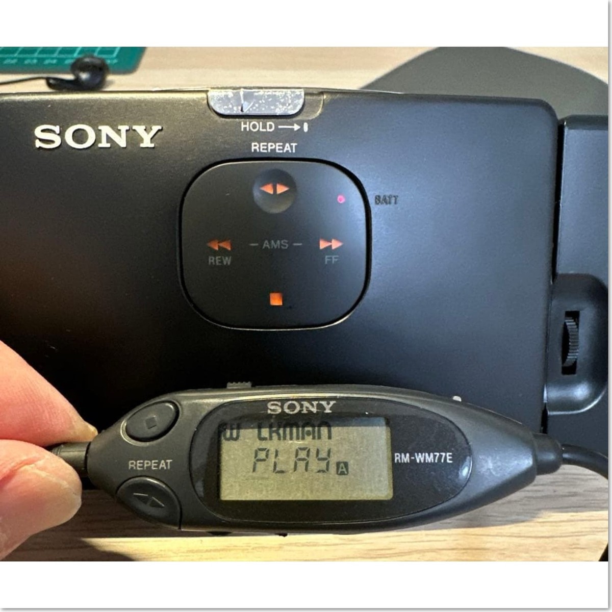 SONY WM-EX777 Cassette WALKMAN Portable Player Restored Used Japan