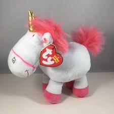 Ty Beanie Baby - FLUFFY the Unicorn (Despicable Me 3) (Minions) 6" NEW MWMTs