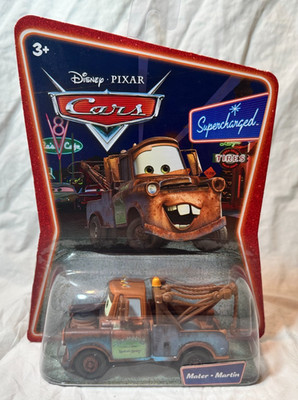 Disney Pixar Cars Supercharged Die Cast Mater von Mattel Neu Sealed 1:55