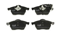 Vorderachse Hart 221 640 Bremsbelagsatz, Scheibenbremse FüR Audi,Seat,Skoda,Vw