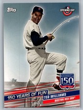 2019 Topps Opening Day #YOF-4 Ted Williams 150 Years of Fun