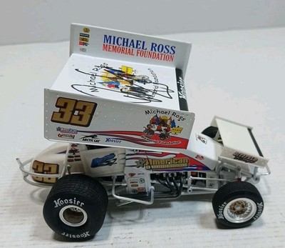 #83 DANNY LASOSKI  Signed 1/25  R&R 2007 MICHAEL ROSS WOO SPRINT CAR 1 Of 500