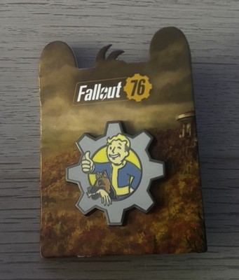 Fallout 76 Vault Boy + Dogmeat Pin PAX AUS Exclusive 2024 Pinny Arcade NEW