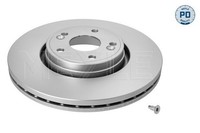 2X Meyle Bremsscheibe MEYLE-PD: Advanced Performance And Design. 16-83 521 0015/