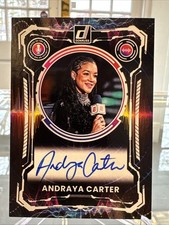 2025 Panini Donruss WNBA Andraya Carter Voices of The Game On Card Auto #VS-AC