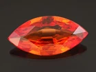 NATURAL MINE - MARQUISE ORANGE SAPPHIRE 0.90 CTS.