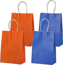 16 Pcs Kraft Paper Gift Bags Twisted Handles Sturdy Reusable Party Favor Bags