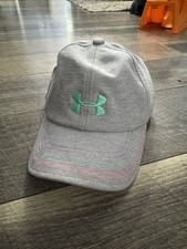 Under Armour Youth Hat, OSFA, Gray/Teal/Purple/Pink
