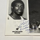 Rare & Vintage Quinn Buckner Signed Milwaukee Bucks 8x10 B&W Photo Auto — photo 7