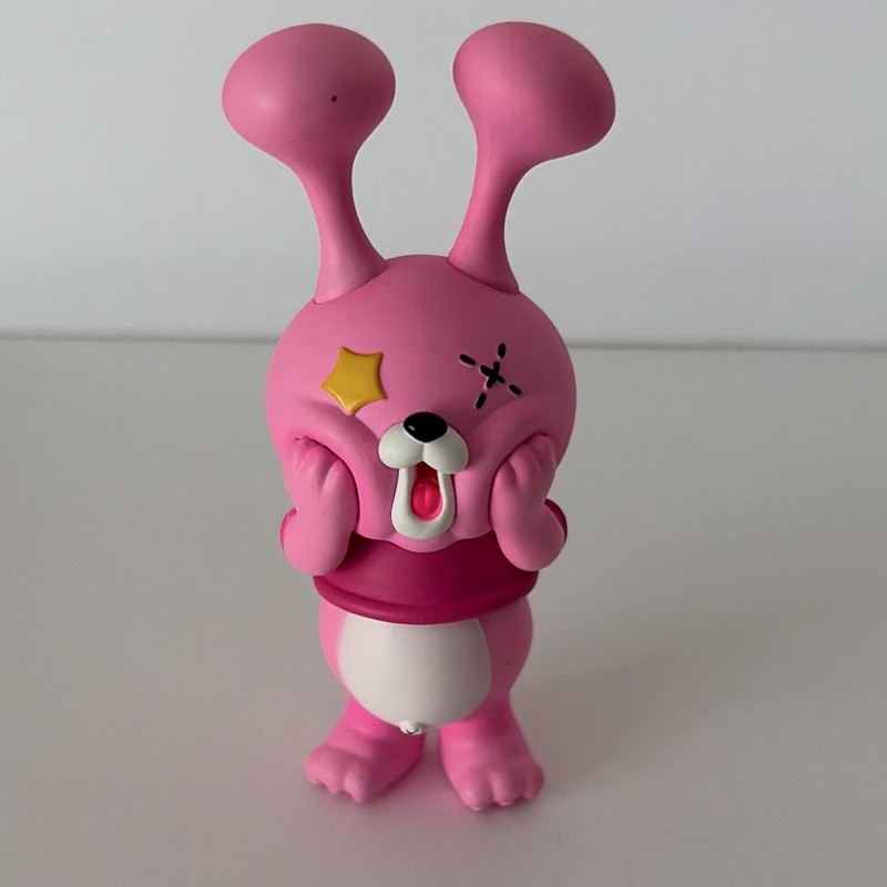 POP MART INSTINCTOY Bunny Rabbit Collectible Figure Figurine Pink 5 in