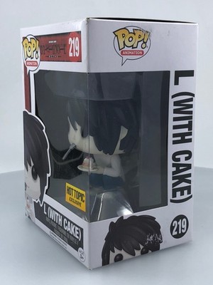 Funko Pop! Vinyl: Death Note - L (w/ Cake) - Hot Topic (Exclusive