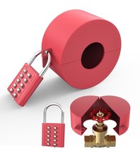 Outdoor Faucet Lock Water Spigot Lock Metal Hose Lock for Garden Water Theft